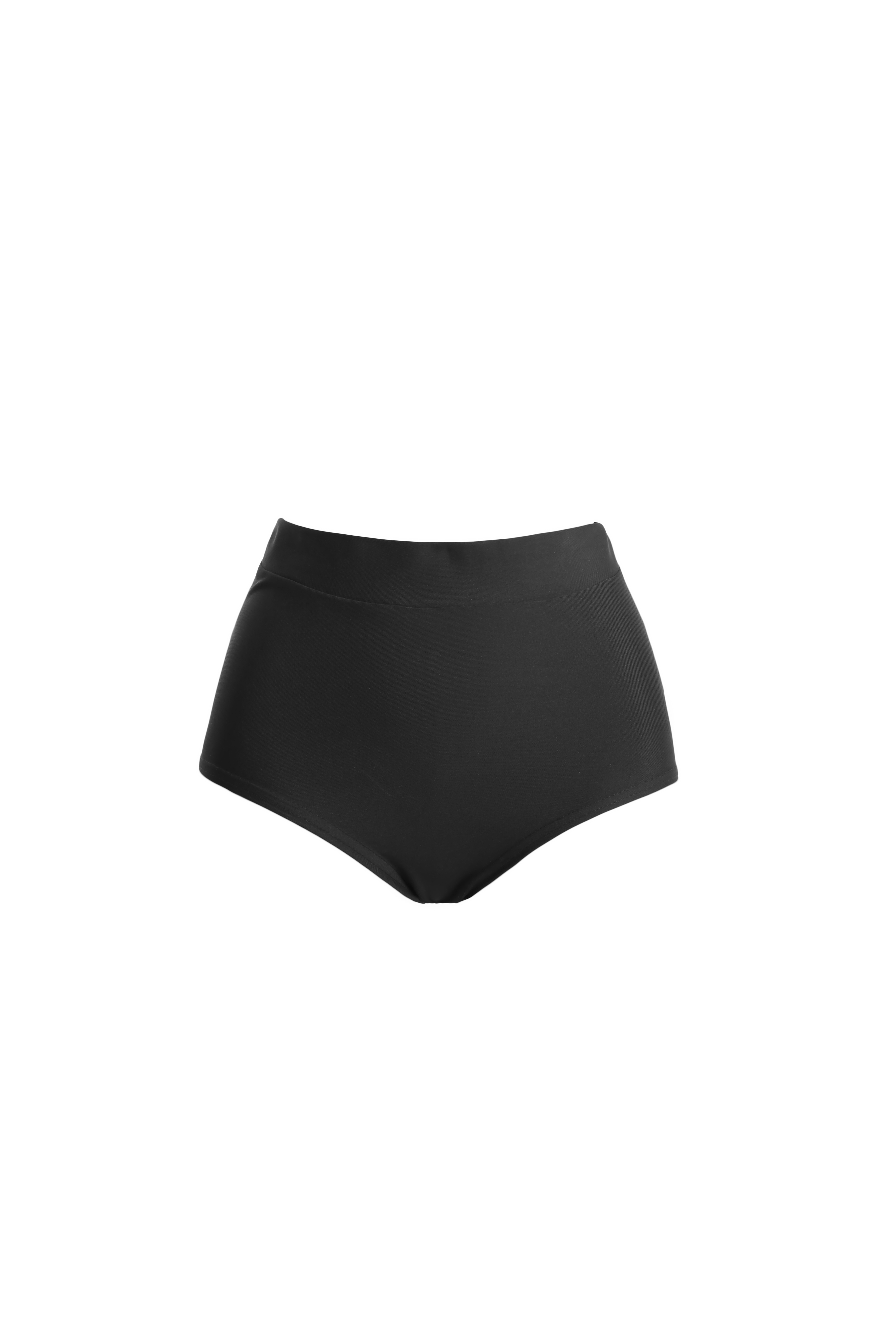 Трусы черные из плотного бифлекса