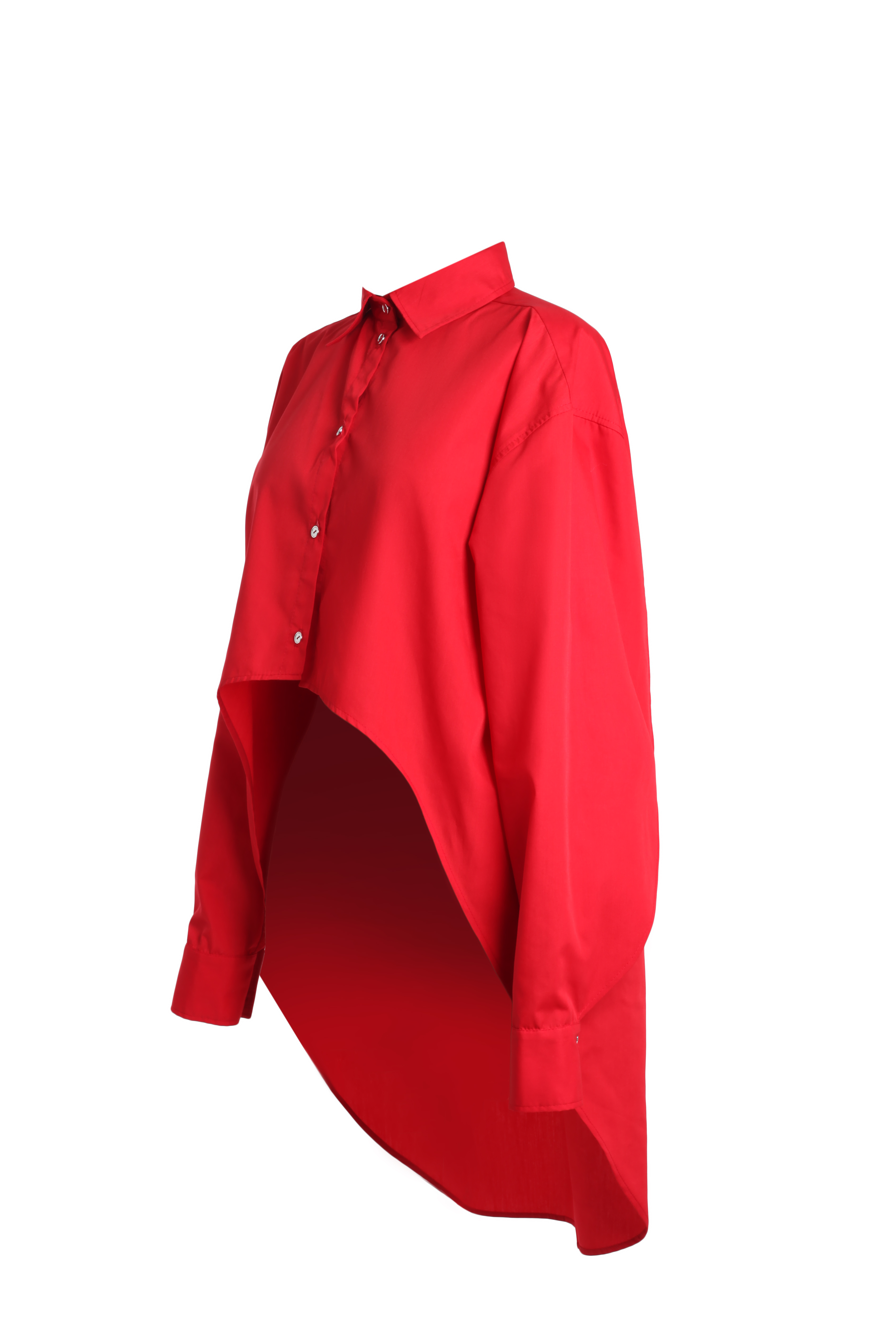 Рубашка красная Токио - фото 3